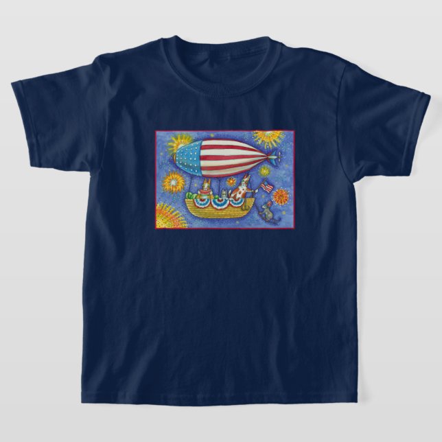 HISS N' FITZ CATS & MOUSE IM 4. JULI ZEPPELIN T-Shirt (Ablage )