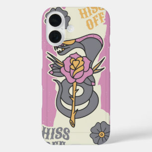 Hiss Off - Tattoo Snake iPhone 16 Hülle