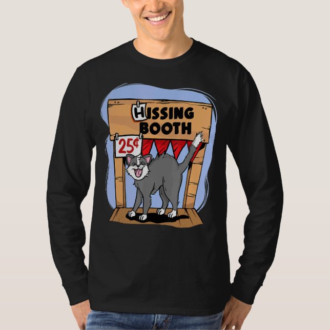 Hissing Booth Kitten Kitty Cat Furami Furdad T-Shirt (Vorderseite)