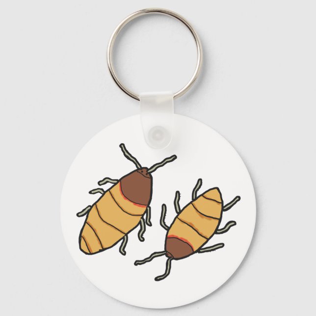 Hissing Cockroach Schlüsselanhänger (Vorderseite)