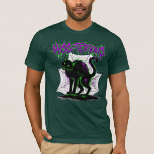 Hissterious Halloween Black Cat T-Shirt