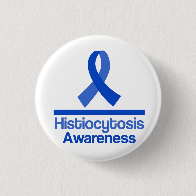 Histiocytosis-Bewusstsein Button (Vorderseite)