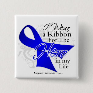 Histiozytose Ribbon Hero in My Life Button