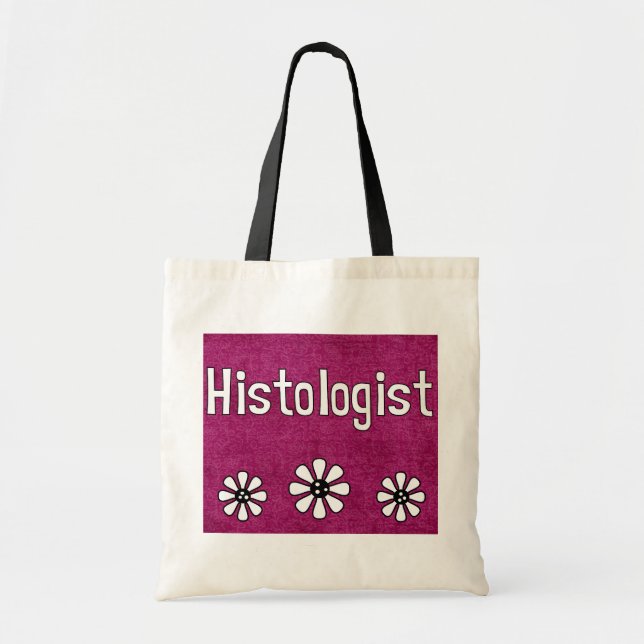 Histologist-Gänseblümchen-Taschen-Tasche Tragetasche (Vorne)
