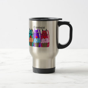 Histologist-Katzen-Liebhaber-Reise-Tasse Reisebecher
