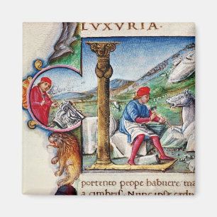 Historiated Initiale 'L Magnet