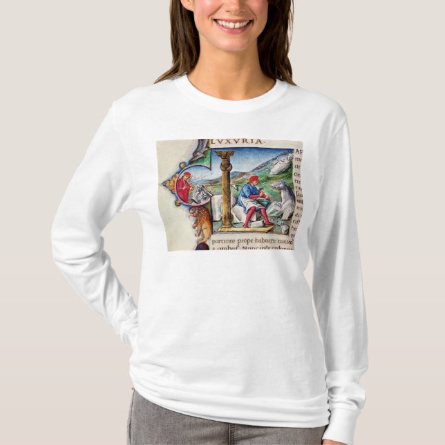 Historiated Initiale 'L T-Shirt (Vorderseite)
