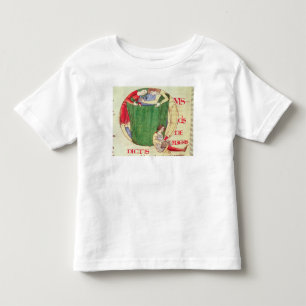 Historiated Initiale "Q" Textilkaufmänner Kleinkind T-shirt