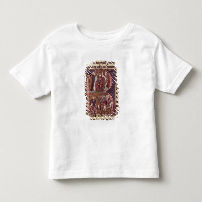 Historiated Initiale 'R Kleinkind T-shirt (Vorderseite)