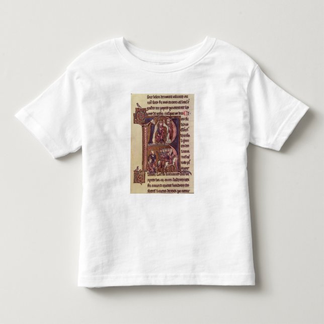 Historiated Initiale 'R Kleinkind T-shirt (Vorderseite)