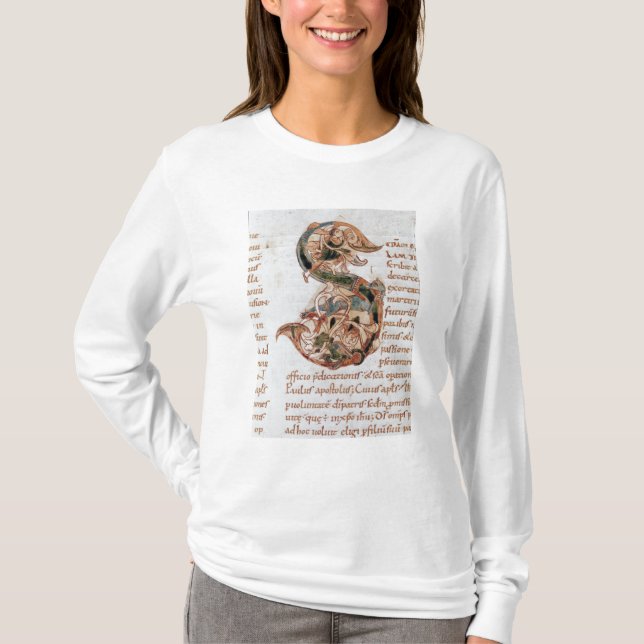Historiated Initiale 's T-Shirt (Vorderseite)