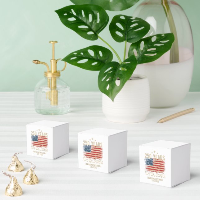 Historic 250 Years USA – We the People & Gold  Geschenkschachtel (Zahlreiche)