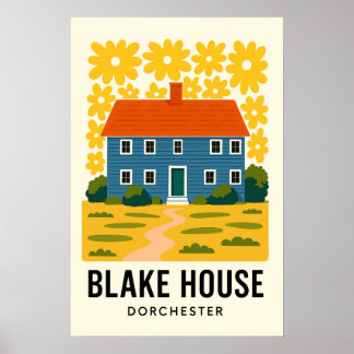 Historic Blake House Poster