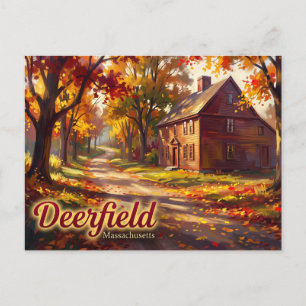 Historic Deerfield USA Postkarte