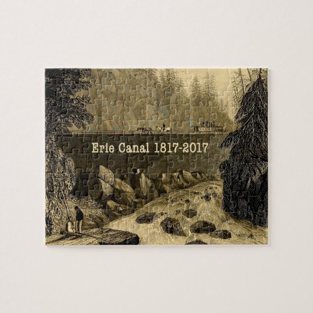 Historic Erie Canal Bicentennial Years Puzzle (Horizontal)