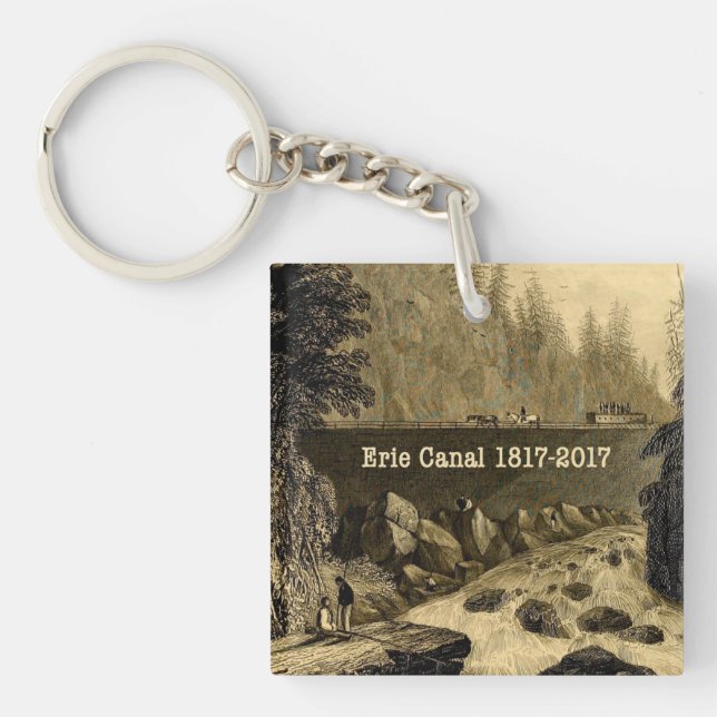 Historic Erie Canal Bicentennial Years Schlüsselanhänger (Vorderseite)