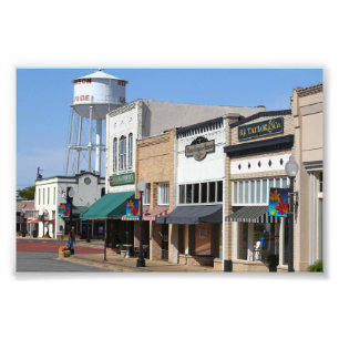 Historic Henderson, Texas Fotodruck