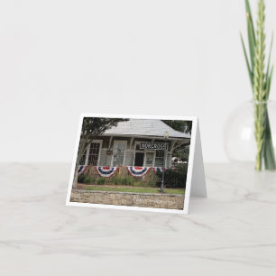 Historic Norcross Ga: Bahndepot 3. Juli Karte