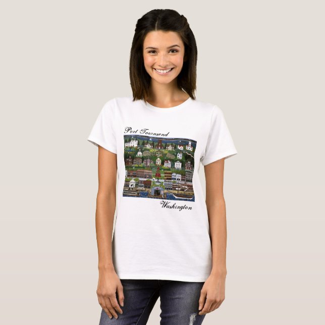 Historic Port Townsend, Washington T-Shirt (Vorne ganz)