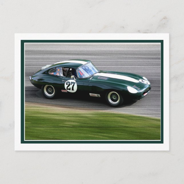 Historic Racing Group #27 Postkarte (Vorderseite)