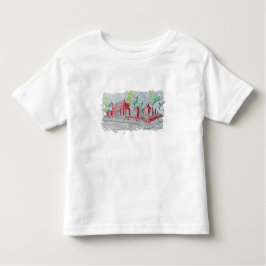 Historic Red Brick Entrance Kleinkind T-shirt