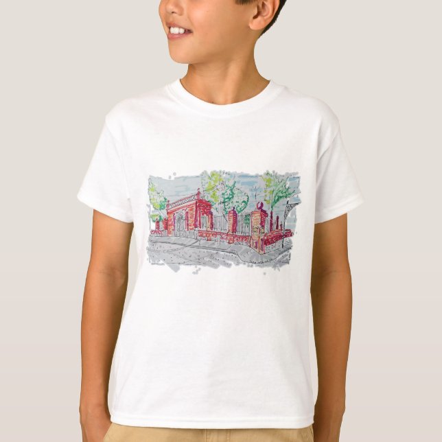 Historic Red Brick Entrance T-Shirt (Vorderseite)