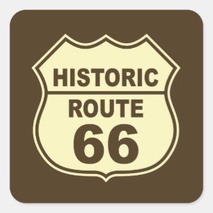 Historic Route 66 Aufkleber