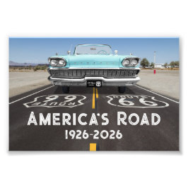 Historic Route 66 Centennial Fotodruck