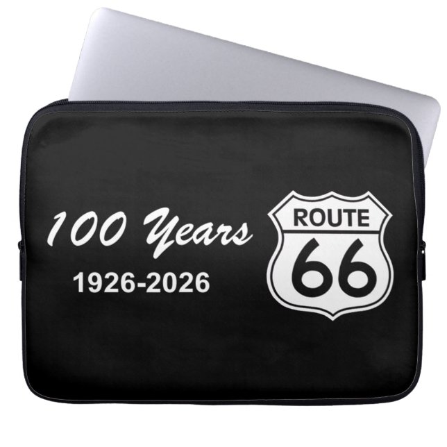 Historic Route 66 Centennial Laptopschutzhülle (Vorderseite)