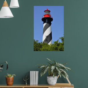 Historic St. Augustine, Florida Lighthouse Poster