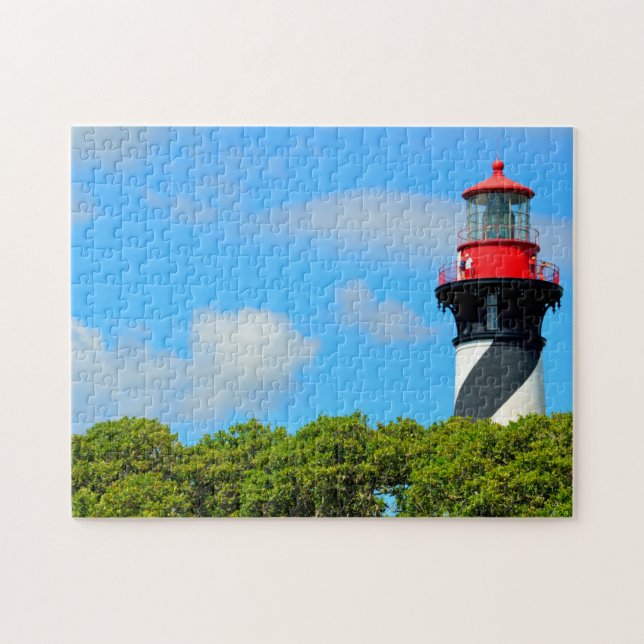 Historic St. Augustine, Florida Lighthouse Puzzle (Horizontal)
