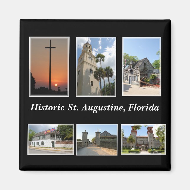 Historic St. Augustine, Florida Magnet (Vorne)
