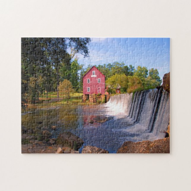 Historic Starr's Mill Georgia, USA Puzzle (Horizontal)