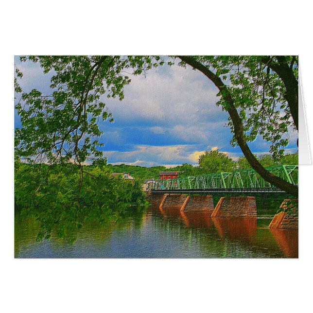 [Historic Truss Bridge] - Jede Occasion Card (Vorderseite (Horizontal))