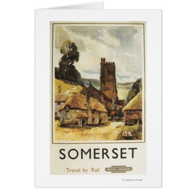 Historic Village Scene British Railposter (Vorne)