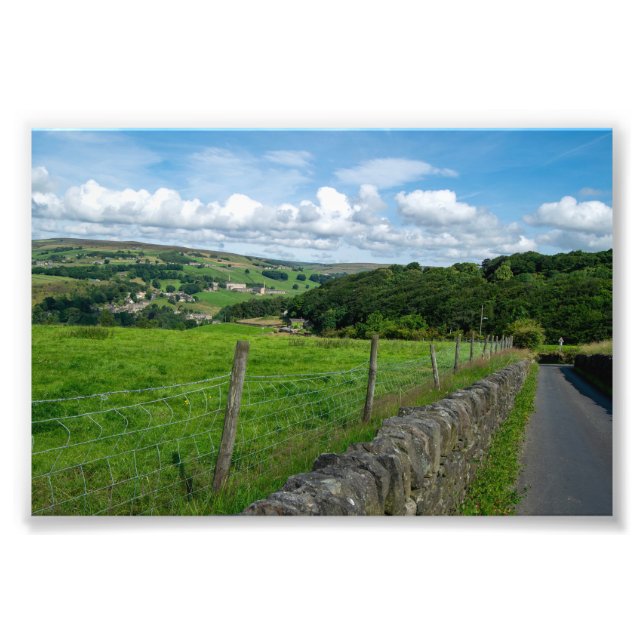 Historic Yorkshire Landscape Fotodruck (Vorne)