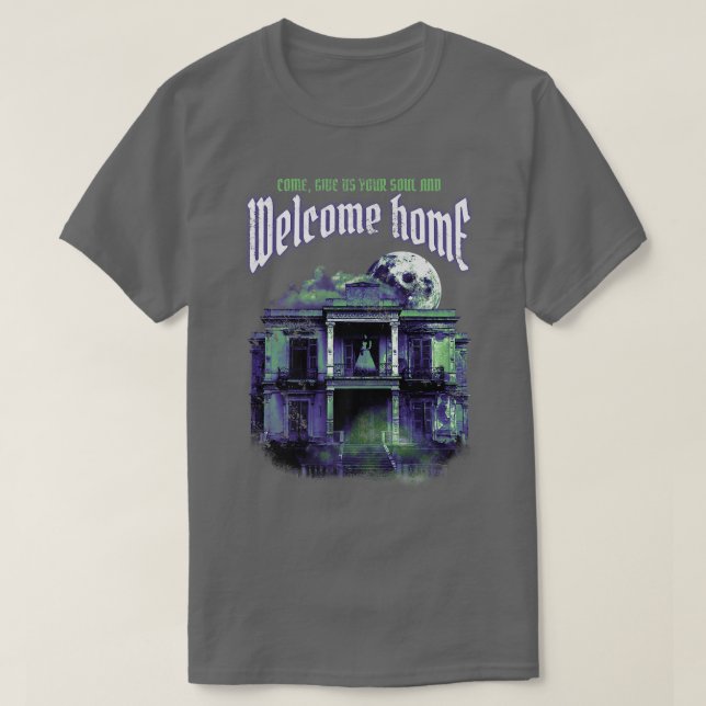 Historical Downtown Haunted House  T-Shirt (Design vorne)