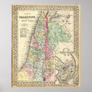 Historical Palestine Poster