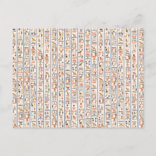 Historie uralter Schriftzeichen Einladungspostkarte