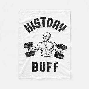 Historienkenner Lustig George Washington Workout , Fleecedecke