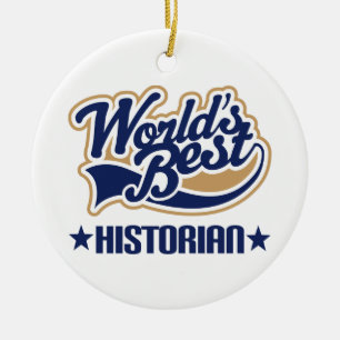Historiker-Geschenk-Verzierung Keramik Ornament