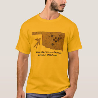 Historisch afro-amerikanische Städte in Oklahoma T-Shirt