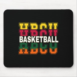 Historisch Black Uni University Basketball P Mousepad