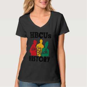 Historisch Black Uni University Hbcu Black H T-Shirt