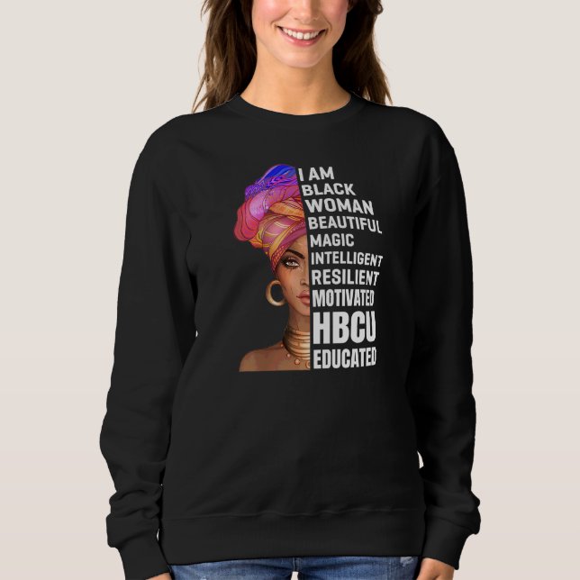 Historisch Black Uni University Student Hbcu Sweatshirt (Vorderseite)