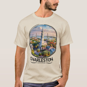 Historisch Charleston South Carolina Artistic T-Shirt