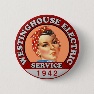 Historisch Inspiriert Rosie the Riveter Abzeichen  Button