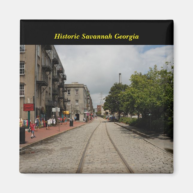 Historisch Savannah Georgia Magnet (Vorne)