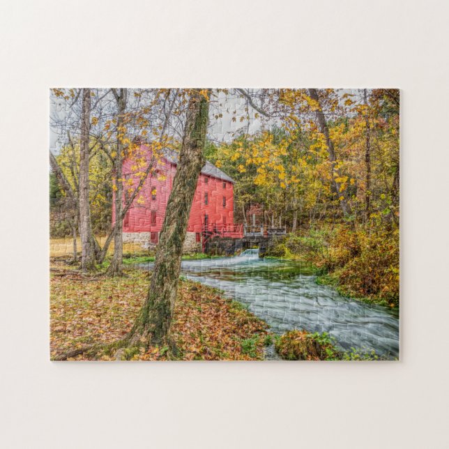 Historische Alley Mill Puzzle (Horizontal)