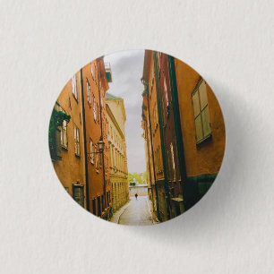 Historische Altstadt, Gamla Stan, Stockholm, Schwe Button